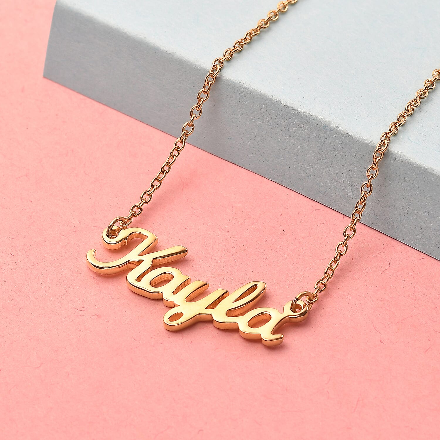 Colar Personalizado com Nome - Banho de Ouro 18k